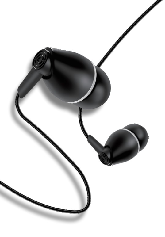 ATC-HFr1 Ενσύρματα Ακουστικά Handsfree 3,5mm Μαύρο