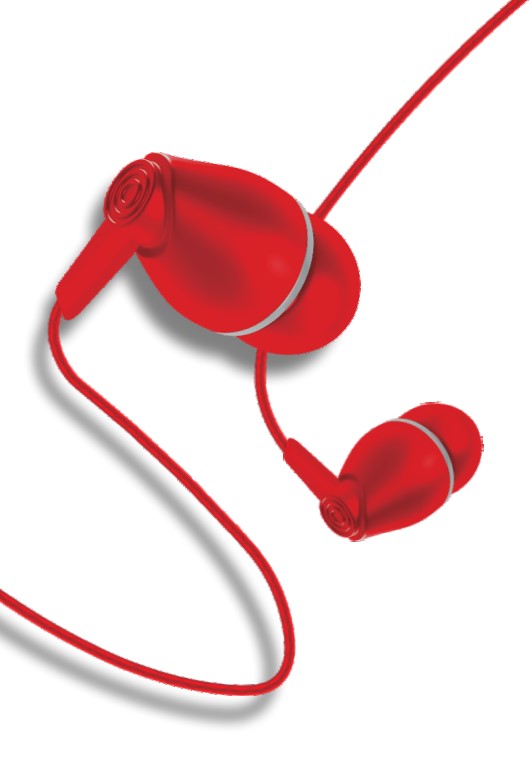 hf1_red.jpg ATC-HFr1 Ενσύρματα Ακουστικά Handsfree 3,5mm Κόκκινο