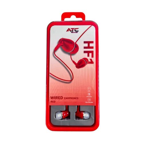 hf1_red_1.jpg ATC-HFr1 Ενσύρματα Ακουστικά Handsfree 3,5mm Κόκκινο