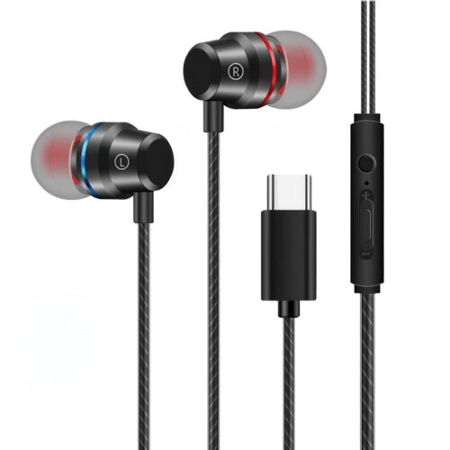 hfr2.jpg ATC-HFr2 Ενσύρματα Ακουστικά Handsfree Type-C Μεταλικό Μαύρο