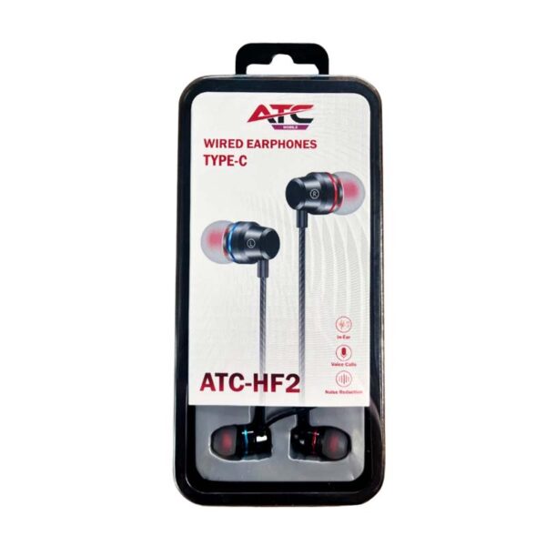 hfr2_1.jpg ATC-HFr2 Ενσύρματα Ακουστικά Handsfree Type-C Μεταλικό Μαύρο