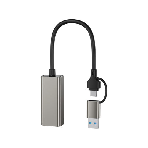 hub018_2_3_.jpg XO HUB018 Αντάπτορας Δικτύου USB σε Type-C 2-σε-1 RJ45 100Mbs