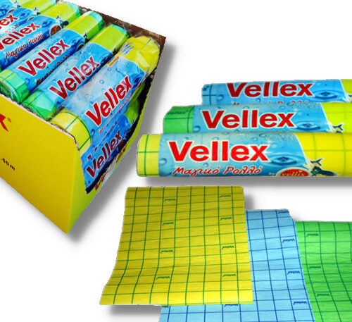 id-30406.jpg Πετσέτα Καθαρισμού Vellex Ρολό 25x150cm