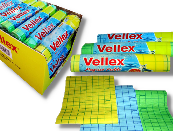 Πετσέτα Καθαρισμού Vellex Ρολό 25x150cm