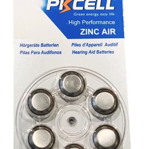 Pkcell 1.4V Zinc Air Μπαταρία Ακουστικών Βαρηκοΐας A675 6τμχ