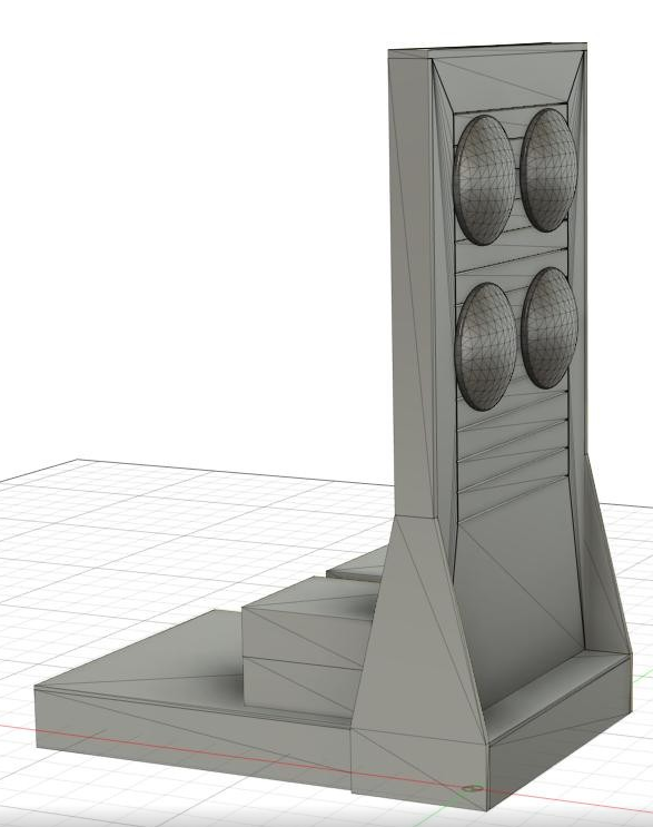 Avide Oyster Big Display Stand