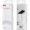 XO NB-Q260C Type-C σε Type-C 27W 3m Καλώδιο Δεδομένων