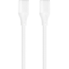 XO NB-Q291B Braided Type-c σε Type-c 60W Καλώδιο Δεδομένων Λευκό