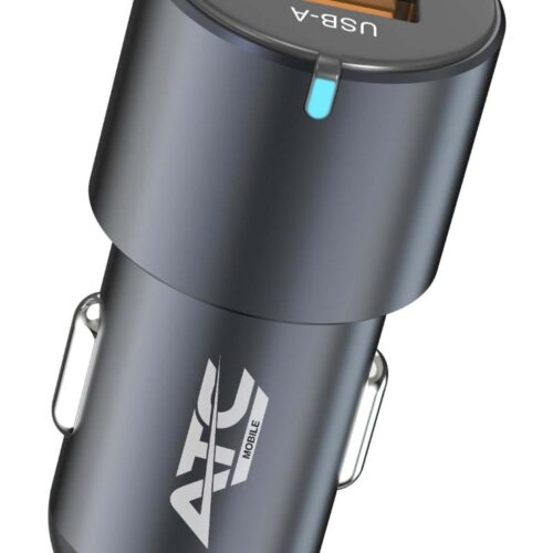 ATC-CA06 Φορτιστής Αυτοκινήτου USB-A & Type-C 60W