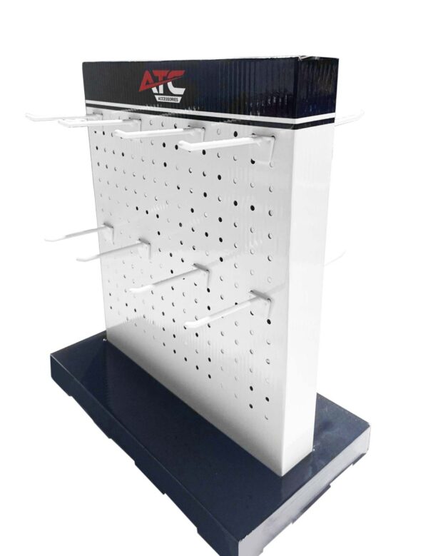 ATC Επιτραπέζιο Stand Προβολής Διπλής Όψης με Άγκιστρα 50cm