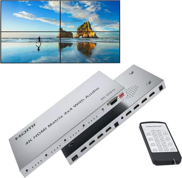 ATC HDMI Matrix 4 IN / 4 OUT 60Hz