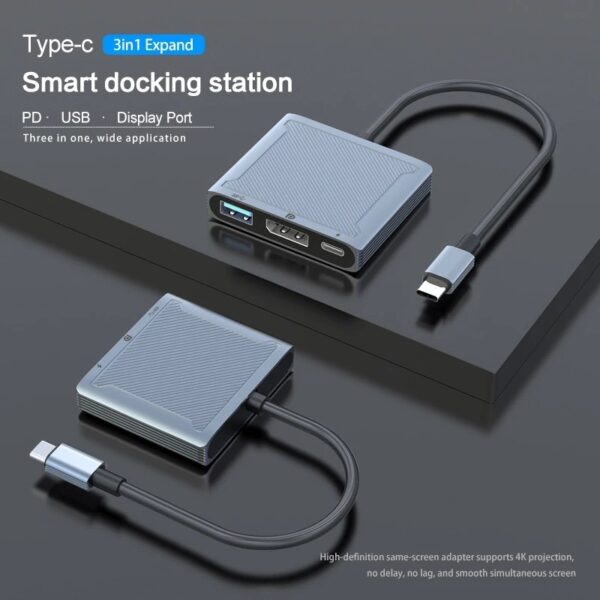 Type-C σε 8K DP USB3.0 PD