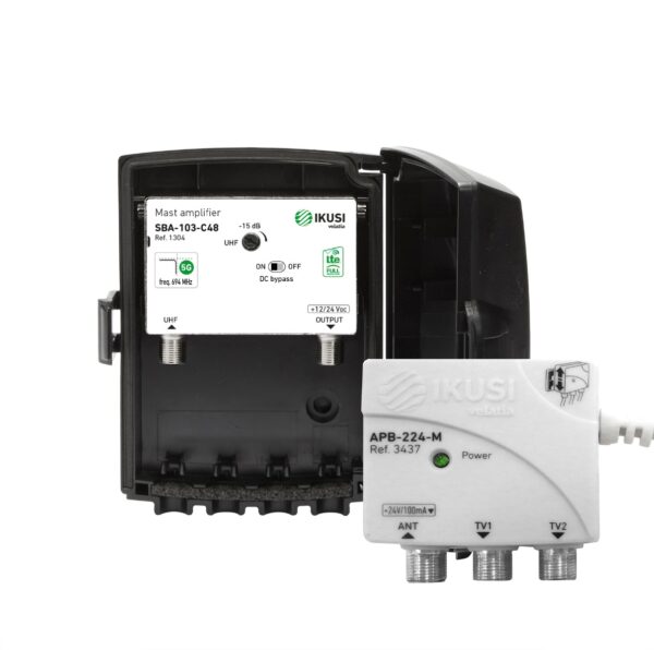 jsba-103-c48.jpg Fagor Ενισχυτής Ιστού JSBA103-C48 UHF 35dB