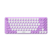 XO KB-12 Ασύρματο Πληκτρολόγιο Bluetooth Tri-Colour Μωβ