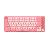 kb12keyboardxoo_3_.png XO KB-12 Ασύρματο Πληκτρολόγιο Bluetooth Tri-Colour Ροζ