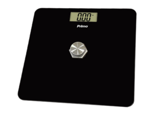Ζυγαριά Σώματος Kinetic PRBS-40467 Primo 180Kg Υάλινη Μαύρη