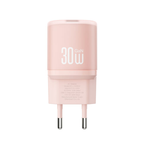 l150_3_2_.jpg XO L150 (EU) 30W Μονός Γρήγορος Φορτιστής USB-C Ροζ