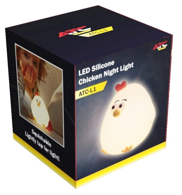 l1_box.jpg ATC LED Κότα Φωτάκι Νυκτός Σιλικόνης