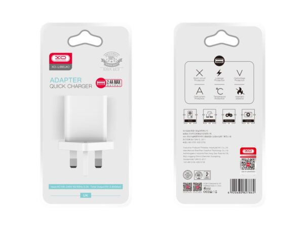 l99_-uk.jpg XO L99 (UK) 2.4A Home Charger