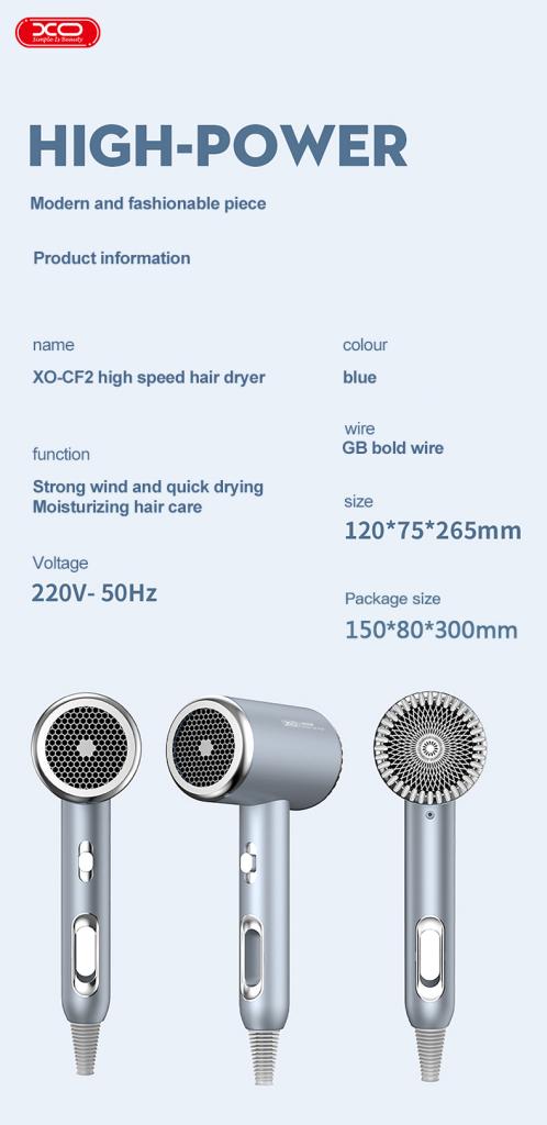 l_-_2023-08-08t140538.687.jpg XO CF2 1600W Πιστολάκι Μαλλιών Ταξιδίου Μπλέ