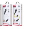 XO NB-Q248A Καλώδιο Φόρτισης + Data Suluo Series Type-c to Lightning 27W L=25cm Μαύρο