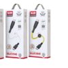 XO NB-Q248B Καλώδιο Φόρτισης + Data Suluo Series Type-c σε Type-c 60W 25cm Άσπρο