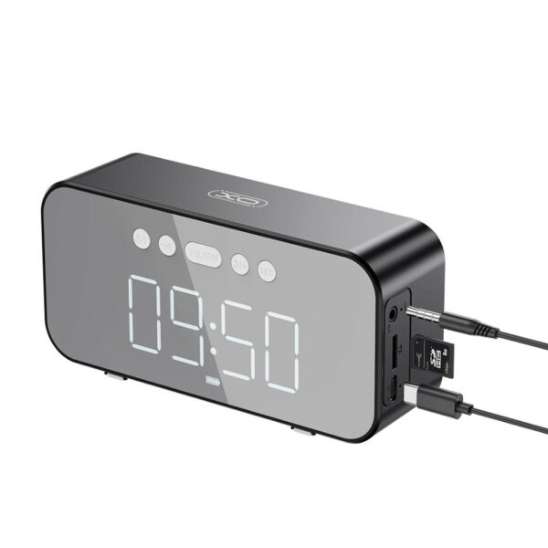XO F41 Ρολόι - Ξυπνητήρι με Ηχείο Bluetooth FM-Radio