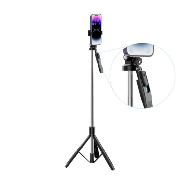 XO SS15 Bluetooth Selfie Stick με Ενισχυμένο Στήριγμα με τρία πόδια 1.8m