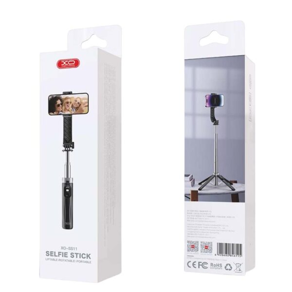 XO SS11 Bluetooth Selfie Stick 1m με 4 Πόδια για Καλύτερη Στήριξη