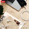 XO EP70 Lightning In ear Άσπρο