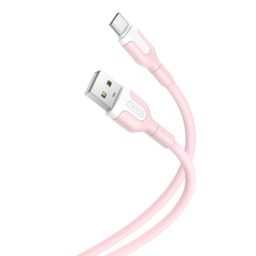 l_1_3.png XO NB212 2.1A USB Καλώδιο Για Type-C 1m Ρόζ