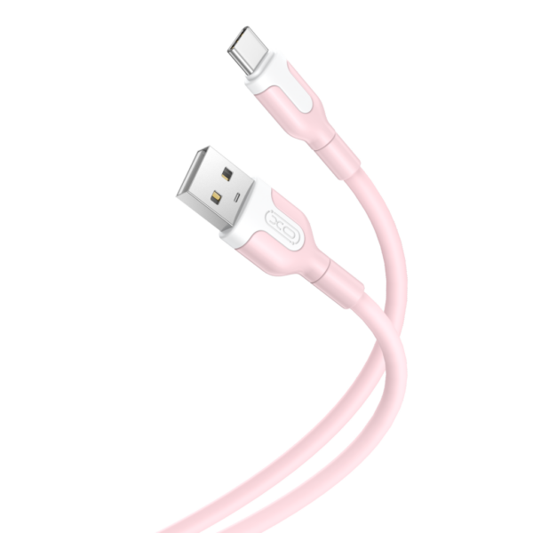 l_1_3.png XO NB212 2.1A USB Καλώδιο Για Type-C 1m Ρόζ