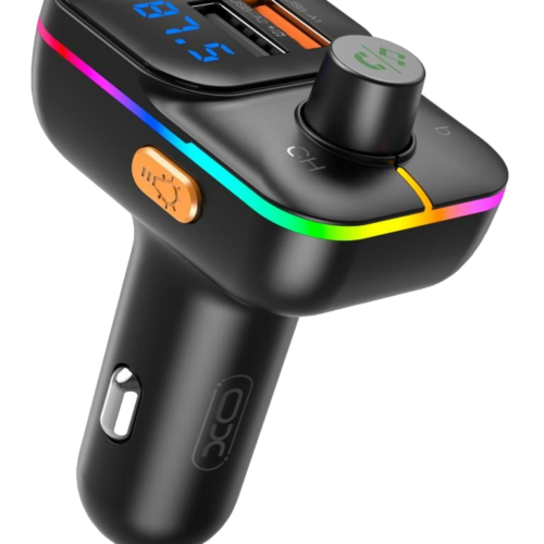 l_49_-photoroom.png-photoroom.png XO BCC09 Φορτιστής Αυτοκινήτου Bluetooth MP3 με TF card slot + PD 25W