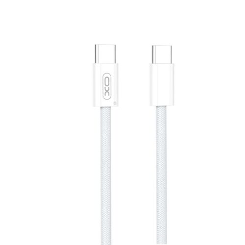 XO NB-Q260A Καλώδιο Φόρτισης & Μεταφοράς Δεδομένων Type-C σε Type-C 27W Πλεκτό 1m