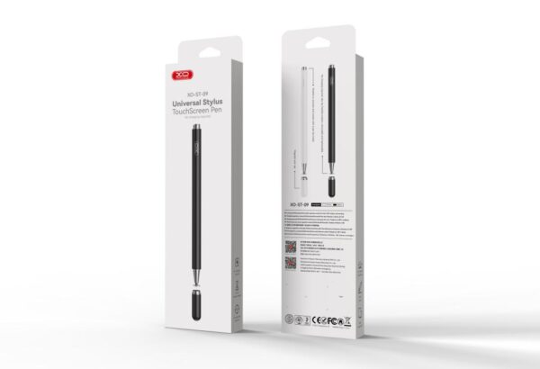XO ST-09 Καθολική Γραφίδα Αφής για Οθόνες (Stylus) Μαύρη
