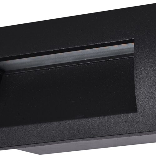 Avide Εξωτερικό Φώς Σκάλας Χωνευτό Lagos LED 3W Λευκό 4000K IP54 14cm