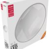 Avide LED Μοντέρνα Πλαφονιέρα Οροφής Larissa 24W 375*70mm Λευκό 4000K