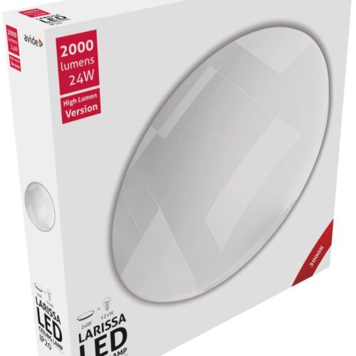 ll.jpg Avide LED Μοντέρνα Πλαφονιέρα Οροφής Larissa 24W 375*70mm Θερμό 3000K
