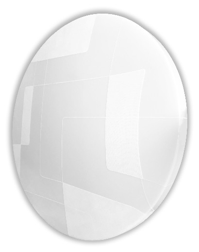 Avide LED Μοντέρνα Πλαφονιέρα Οροφής Larissa 24W 375*70mm Θερμό 3000K