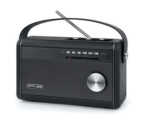 Ραδιόφωνο M-098BT MUSE Μπαταρίας-Ρεύματος με Bluetooth Μαύρο