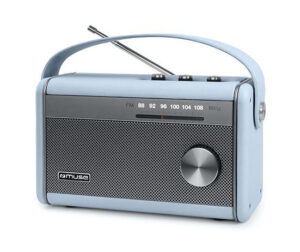 Ραδιόφωνο M-098VB MUSE Μπαταρίας-Ρεύματος με Bluetooth Μπλε