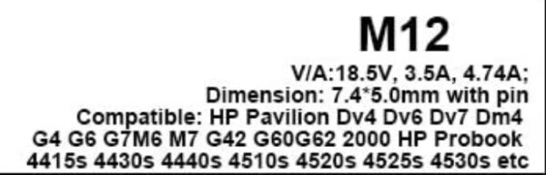 Φίς Laptop M12