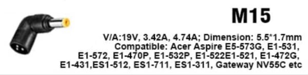 Φίς Laptop M15