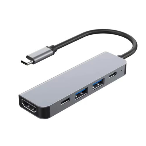main-01ee.jpg Αντάπτορας 5 σε 1 PD 100W Type-C HDTV USB2.0/3.0 4K 30HZ