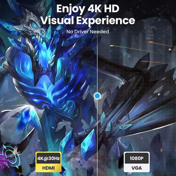 main-03gg.jpg Αντάπτορας 2 σε 1 Type-C σε HDTV VGA hub