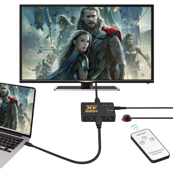 ATC HDMI Switch 3 In / 1 Out 4K x 2K Τηλ/ριο