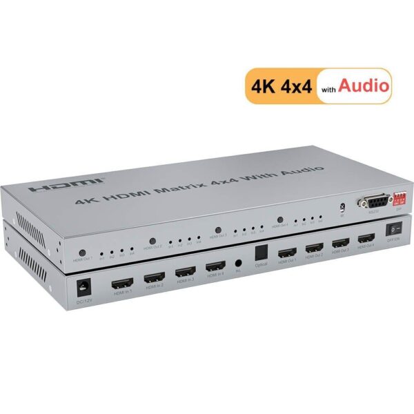ATC HDMI Matrix 4 In / 4 Out 30Hz