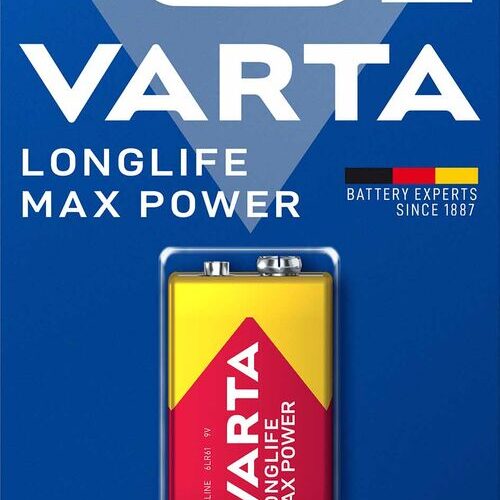 Varta Longlife Max 9V 6LR61 (1τμχ)