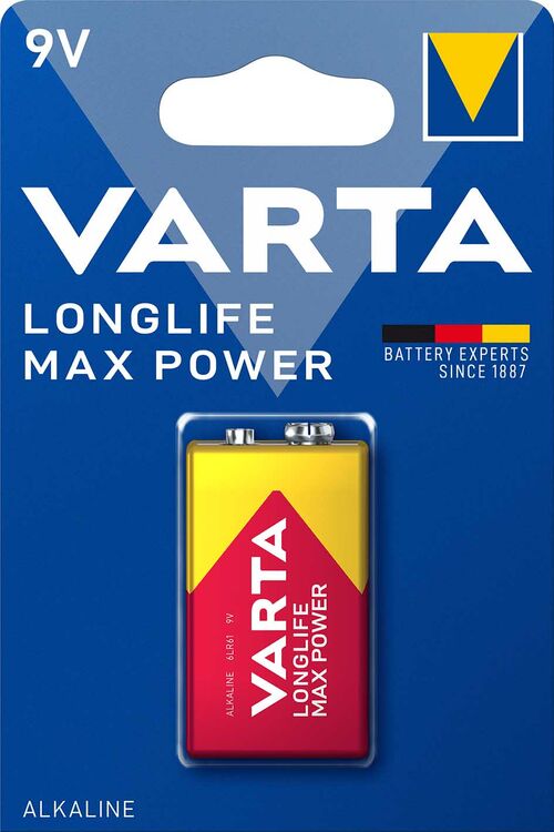 Varta Longlife Max 9V 6LR61 (1τμχ)