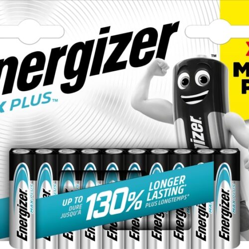 max_plus_aaa_10-pack.jpg Energizer Max Plus Alkaline Battery AAA E92LR03 (10 τμχ)